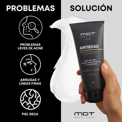 CREMA MDT REJUVENECEDORA –® Enfocado en el efecto anti-edad